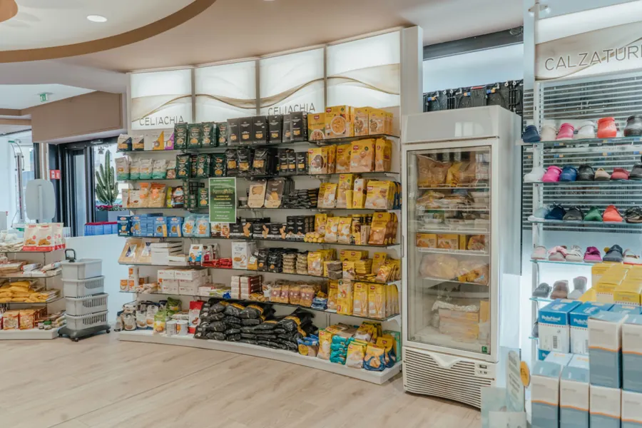 Area vendita e consulenza della farmacia